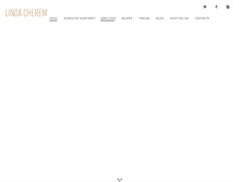 Tablet Screenshot of lindacheremchef.com